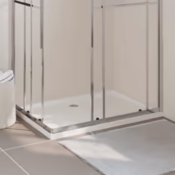Cette base de douche, avec son aspect propre et poli, ajoutera une touche moderne à votre salle de bain. Conçue pour le confo ...