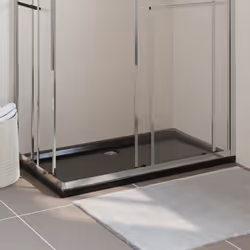 Cette base de douche, avec son aspect propre et poli, ajoutera une touche moderne à votre salle de bain. Conçue pour le confo ...
