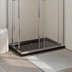 Vidaxl - Receveur de douche rectangulaire abs Noir 70x100 cm