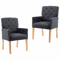VidaXL 3058290, Polyester, Hévéa, 610 mm, 660 mm, 950 mm, 49 cm, 2 pièce(s)