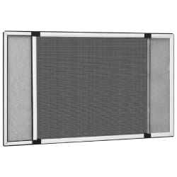 vidaXL Moustiquaire extensible Blanc (100-193)x75 cm
