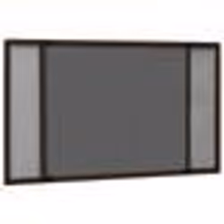 vidaXL Moustiquaire extensible pour fenêtres Marron (100-193)x75 cm
