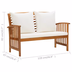 VidaXL 3057976 ensemble de meubles de jardin - Vue supplémentaire 8