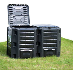 Vidaxl - Composteur de jardin Noir 380 l