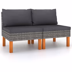 Ces canapés centraux sont des choix idéaux pour vous détendre et profiter du beau temps, faire une sieste ou discuter avec vo ...
