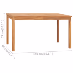 VidaXL 315619 table de jardin - Vue supplémentaire 7