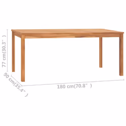 VidaXL 315621 table de jardin - Vue supplémentaire 7
