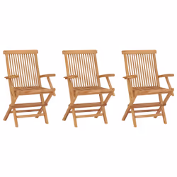 VidaXL 315444, Terrace, Teck, 42 cm, 45 cm, 66 cm