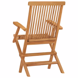 VidaXL 315444 chaise d'extérieur Terrace Teck - Vue supplémentaire 5
