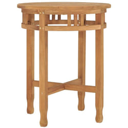 Vidaxl - Table de bistro Ø60x75,5 cm bois de teck solide