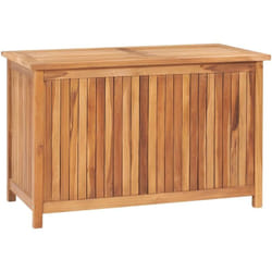 Vidaxl - Boîte de rangement de jardin 90x50x58 cm Bois de teck solide