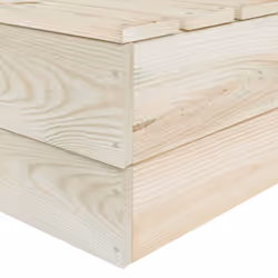 VidaXL 315634 banc de jardin Bois - Vue supplémentaire 5