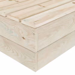 VidaXL 315635 banc de jardin Bois - Vue supplémentaire 5