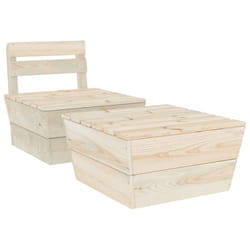 VidaXL 315636 banc de jardin Bois