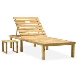 VidaXL 315395 chaise d'extérieur Linge Bois de pin