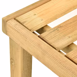 VidaXL 315396 chaise d'extérieur Linge Siège rembourré Bois de pin - Vue supplémentaire 6