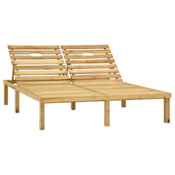 VidaXL 315398 chaise d'extérieur Linge Siège rembourré Bois de pin
