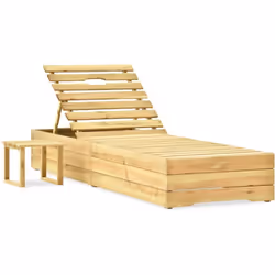 Cette chaise longue en bois offre non seulement des sièges confortables et une place couchée, mais ajoute également un charme ...