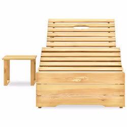 VidaXL 315403 chaise d'extérieur Linge Bois de pin