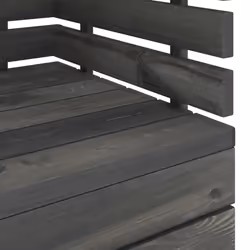 VidaXL 315417 banc de jardin Bois - Vue supplémentaire 5