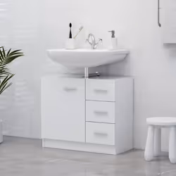Description générale Avec cette armoire d'évier, vous pouvez créer un espace de rangement supplémentaire pour votre salle de ...