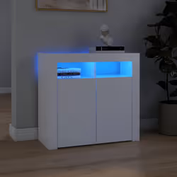 Description générale Ce buffet avec lumières LED est un complément idéal pour votre espace. Avec son design minimaliste, il a ...