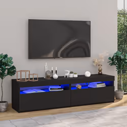 Avec un design à la fois élégant mais pratique, ces meubles TV avec éclairage LED deviendront certainement un point central d ...