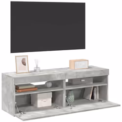 Avec un design à la fois tendance et pratique, ces meubles TV avec éclairage LED deviendront certainement un point central de ...