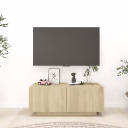 VidaXL 804439 Support TV et centre de divertissement