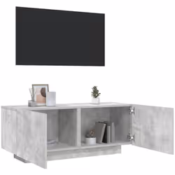 Avec un design élégant mais pratique, ce meuble TV est destiné à devenir un point de mire de votre pièce. Matériau pratique : ...
