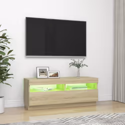 VidaXL 804457 Support TV et centre de divertissement