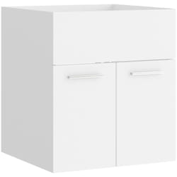 Vidaxl - Armoire d'évier Blanc 41x38,5x46 cm Bois d'ingénierie