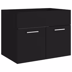 VidaXL 804648, Noir, Bois, 60 kg, 600 mm, 385 mm, 460 mm