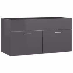 VidaXL 804673, Gris, Bois, 60 kg, 900 mm, 385 mm, 460 mm