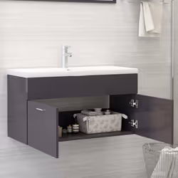 VidaXL 804673 ensemble de meuble de salle de bain