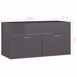 VidaXL 804673 ensemble de meuble de salle de bain - Vue supplémentaire 8