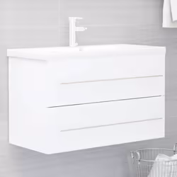 VidaXL 804701, Blanc, Bois, 60 kg, 800 mm, 385 mm, 480 mm