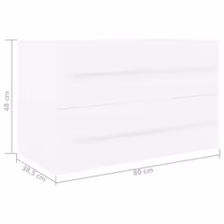 VidaXL 804701 ensemble de meuble de salle de bain