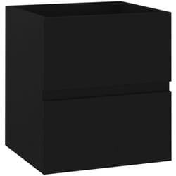 Vidaxl - Armoire d'évier Noir 41x38,5x45 cm Bois d'ingénierie