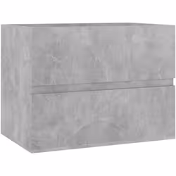 Avec cette armoire d'évier, vous pouvez créer un espace de rangement supplémentaire pour votre salle de bain avec un aspect r ...