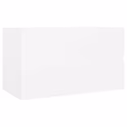 VidaXL 804746, Blanc, Bois, 60 kg, 800 mm, 385 mm, 450 mm
