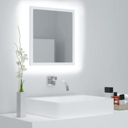VidaXL 804908 miroir de salle de bain et armoire de rangement pour évier