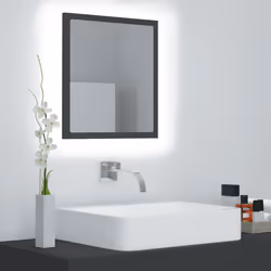 VidaXL 804910 miroir de salle de bain et armoire de rangement pour évier