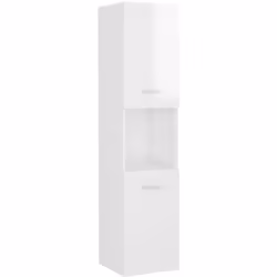 Avec cette armoire de salle de bain, vous pouvez créer un espace de rangement supplémentaire pour votre salle de bain avec un ...