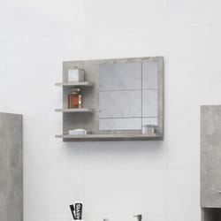 VidaXL 805010 miroir de salle de bain et armoire de rangement pour évier