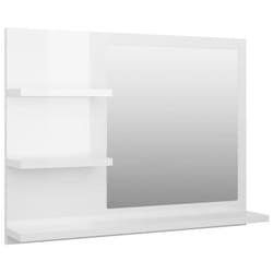 VidaXL 805012 miroir de salle de bain et armoire de rangement pour évier