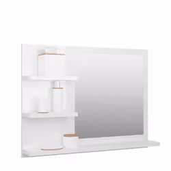 VidaXL 805012 miroir de salle de bain et armoire de rangement pour évier