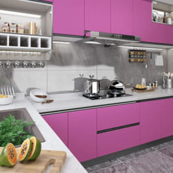 Vidaxl - Film autoadhésif pour meubles Violet brillant 500x90 cm pvc