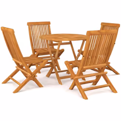 Cet élégant ensemble de salle à manger de jardin en bois est parfait pour le camping en plein air ou le pique-nique. Cet ense ...