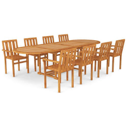 VidaXL 3059620 ensemble de meubles de jardin